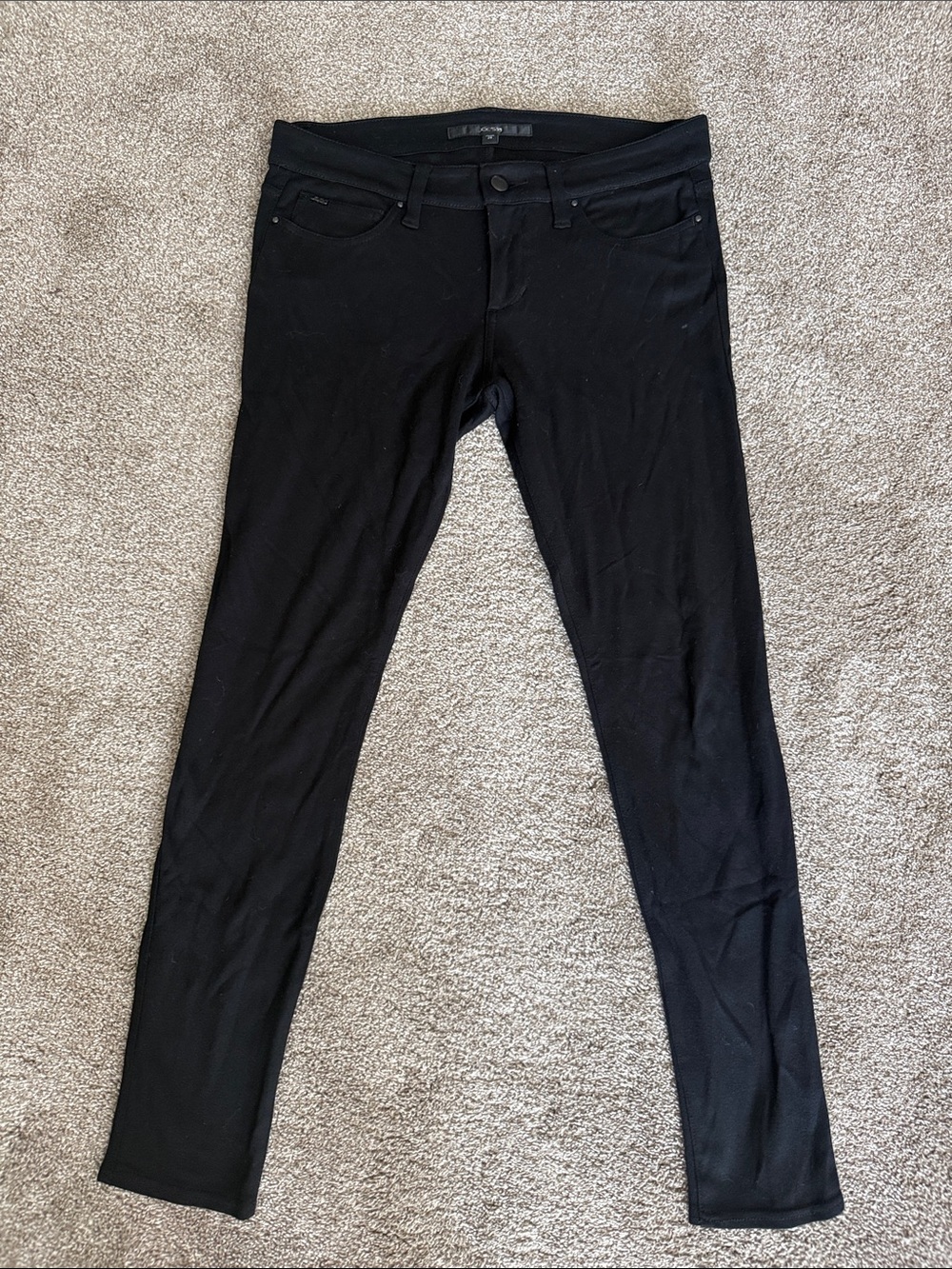 Joe's Jeans Black Skinny Stretch Pants